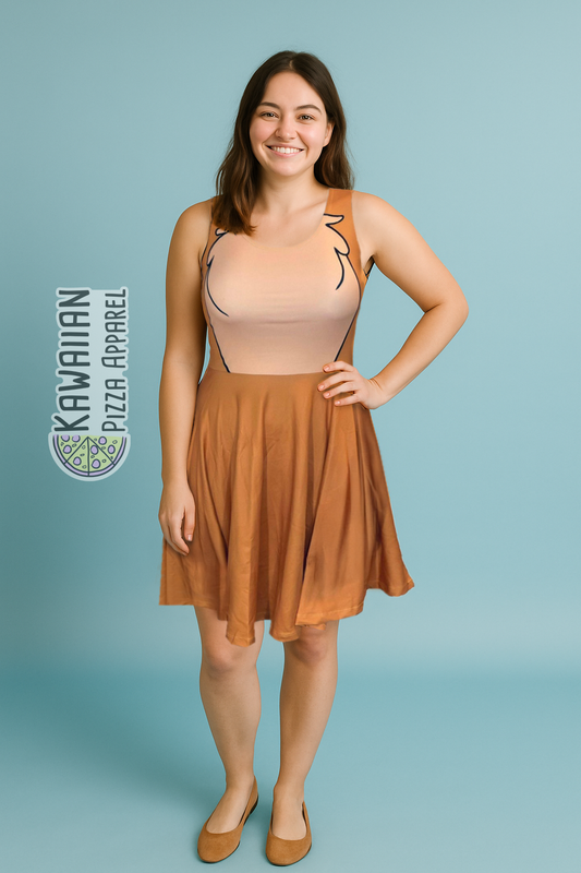 Chip and Dale Dale Inspired Skater Dress