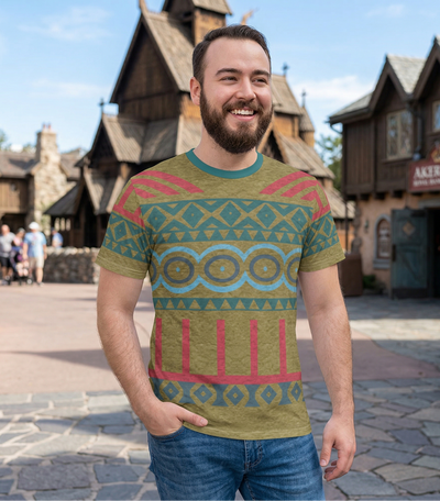 Men's Oaken (No Suspenders)   Inspired Short Sleeve Shirt