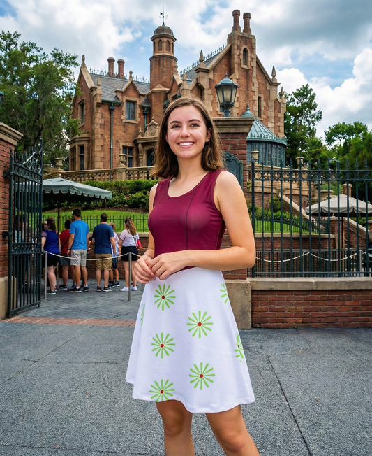 HM Tightrope Walker Inspired Sleeveless Flare Dress