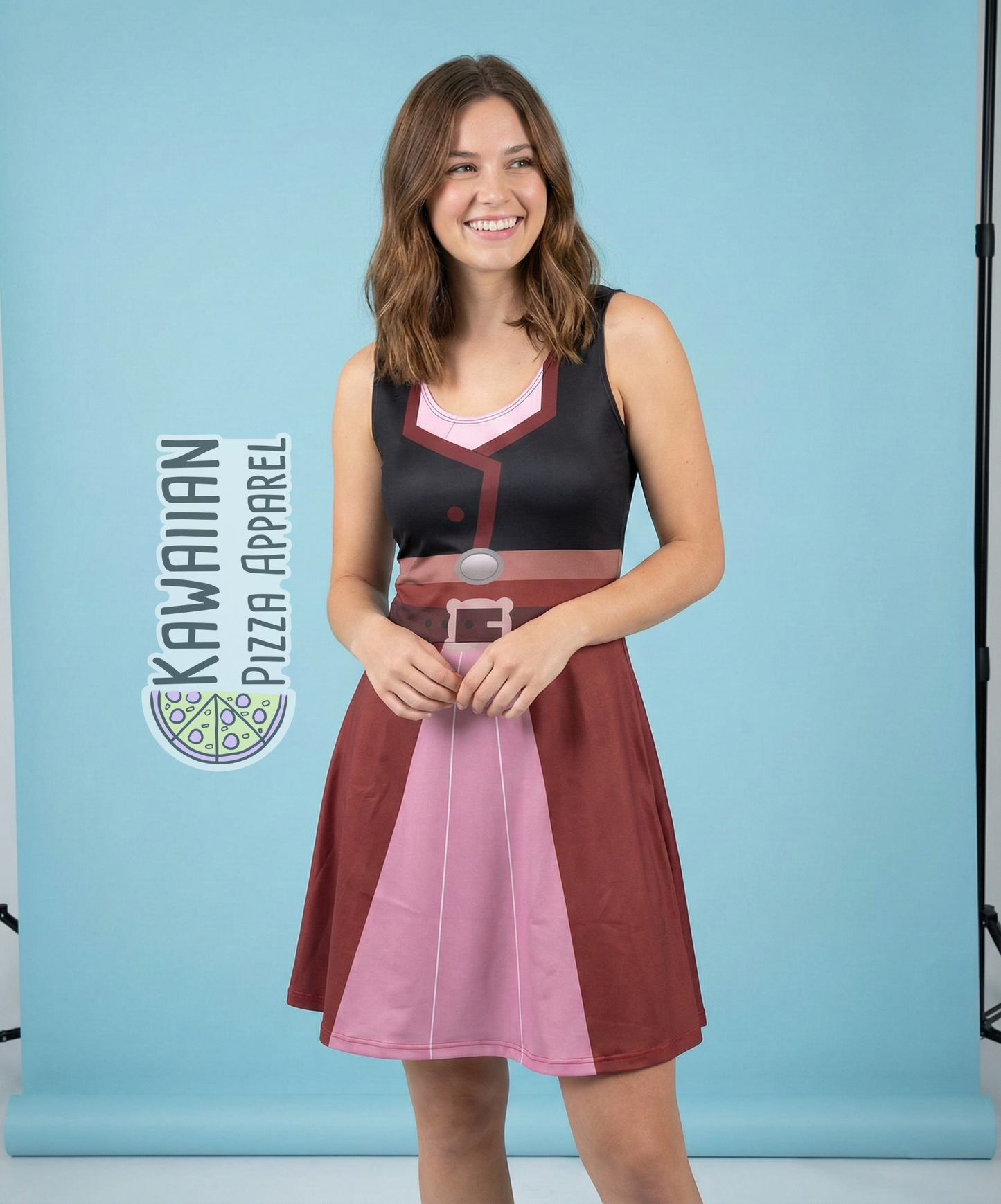 Rapunzel Season 2 Inspired Sleeveless Flare Dress