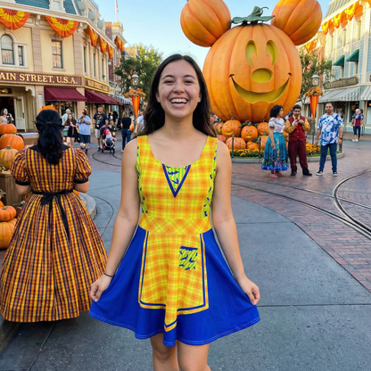 Not So Scary Halloween Cast Member Inspired Skater Dress