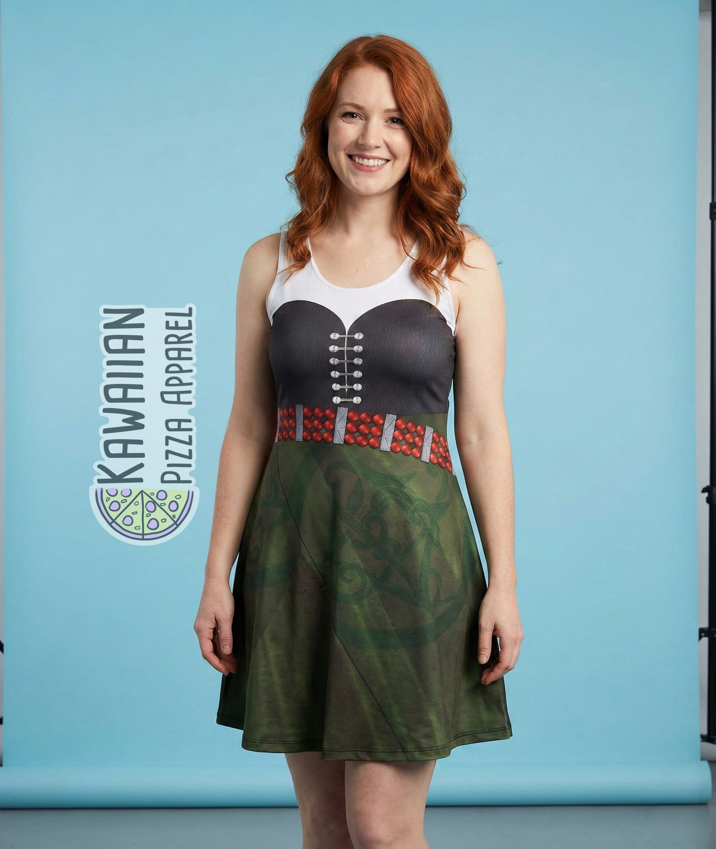 Zarina The Pirate Fairy Inspired Sleeveless Flare Dress