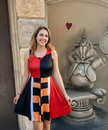 Queen of Hearts Inspired Skater Dress