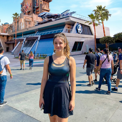 Sylvie Inspired Sleeveless Flare Dress