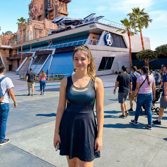 Sylvie Inspired Sleeveless Flare Dress