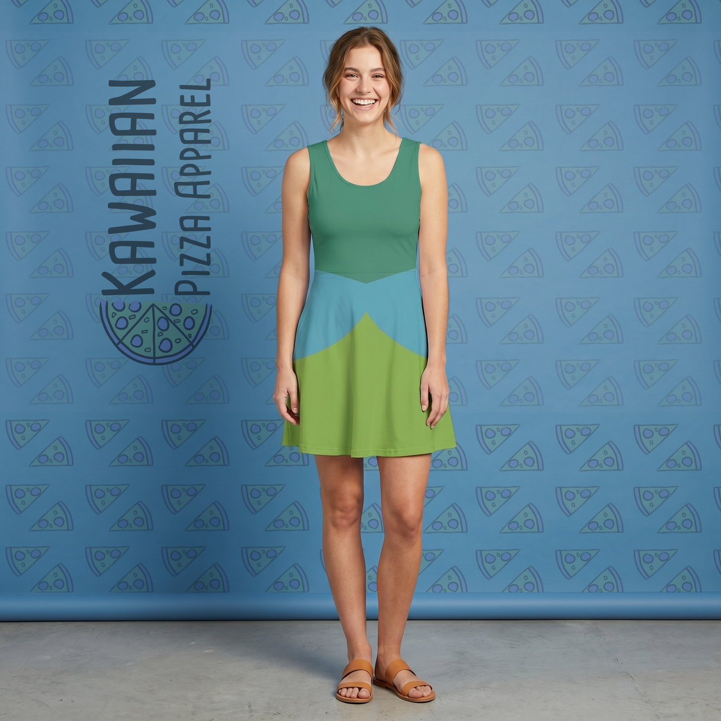 Drizella Evil Stepsister Inspired Sleeveless Flare Dress