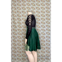Queen Anna Frozen 2 Inspired Long Sleeve Skater Dress