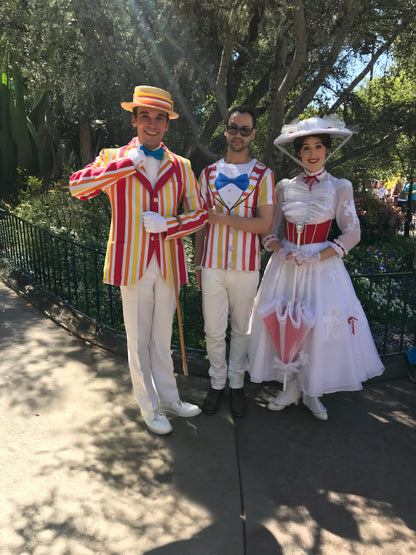 Men's Bert Mary Poppins Inspired Short Sleeve Shirt