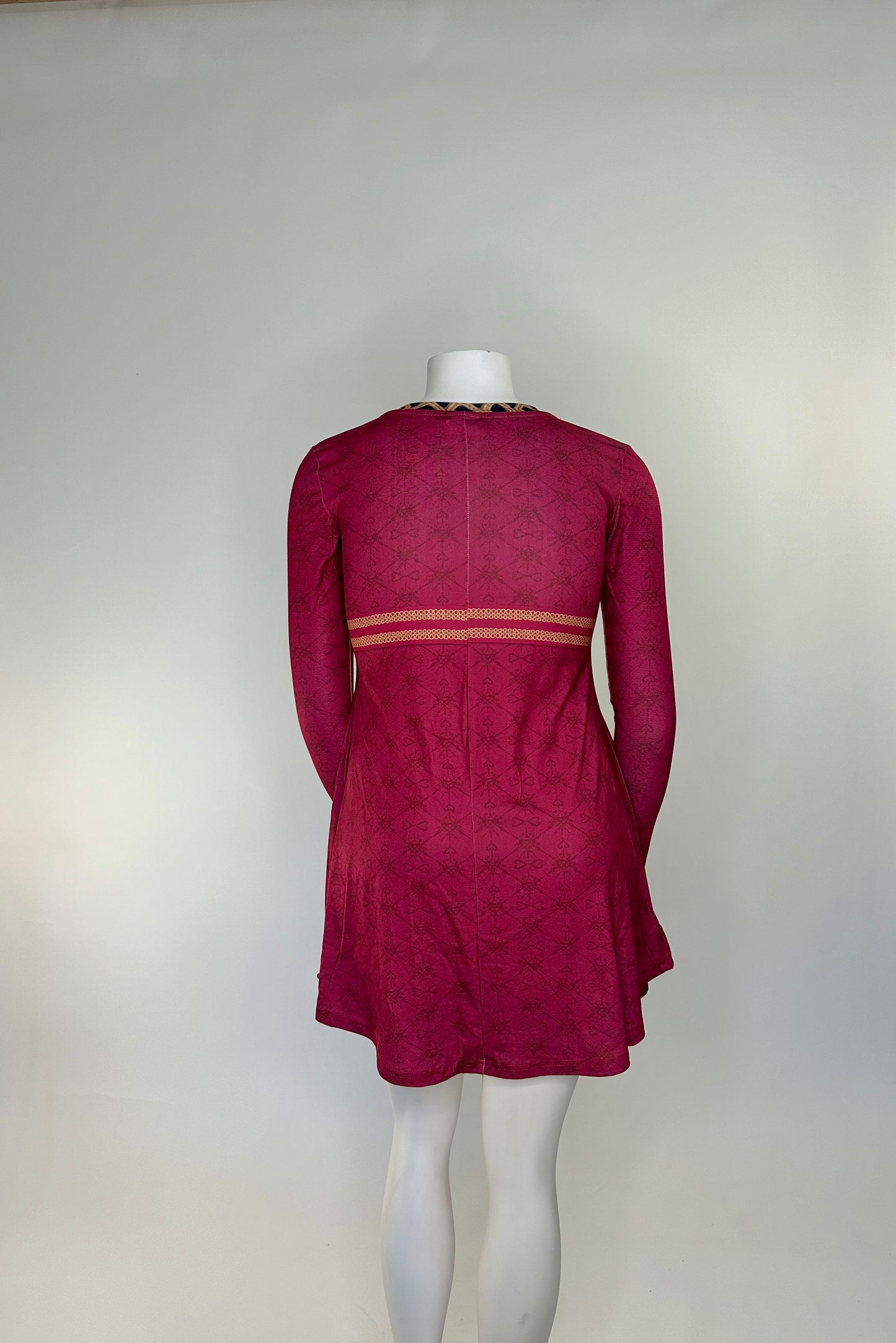 Mother Gothel Inspired Long Sleeve Flare Dress