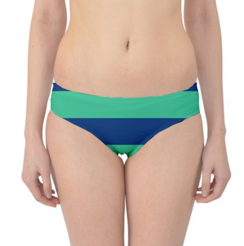 $81 Lucky Brand Girls Purple Green 3-Pack Hipster Bikini Bottom