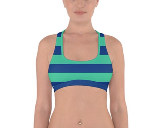 Nani Inspired Cross Back Hipster Bikini TOP ONLY