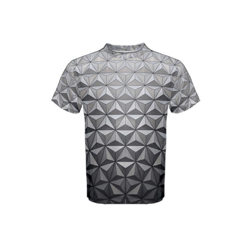RUSH ORDER: Men's Spaceship Earth Epcot Inspired ATHLETIC Shirt