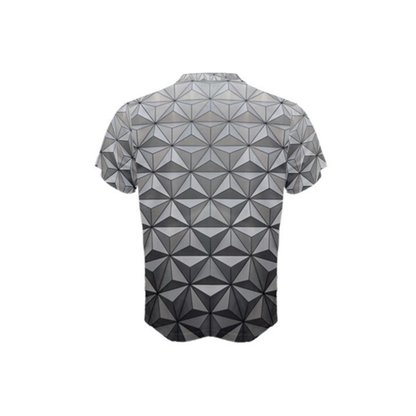 Men's Spaceship Earth Inspired ATHLETIC Shirt
