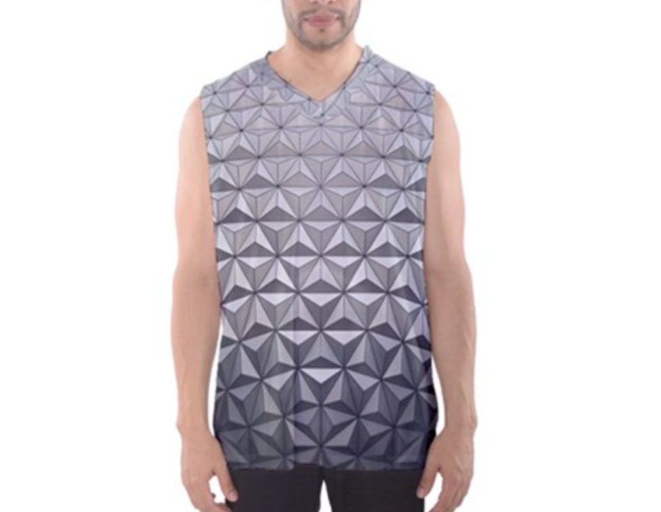 Men's Epcot Spaceship Earth Inspired Athletic Tank Top