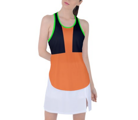 Women's Goofy Inspired Racer Back Tank Top