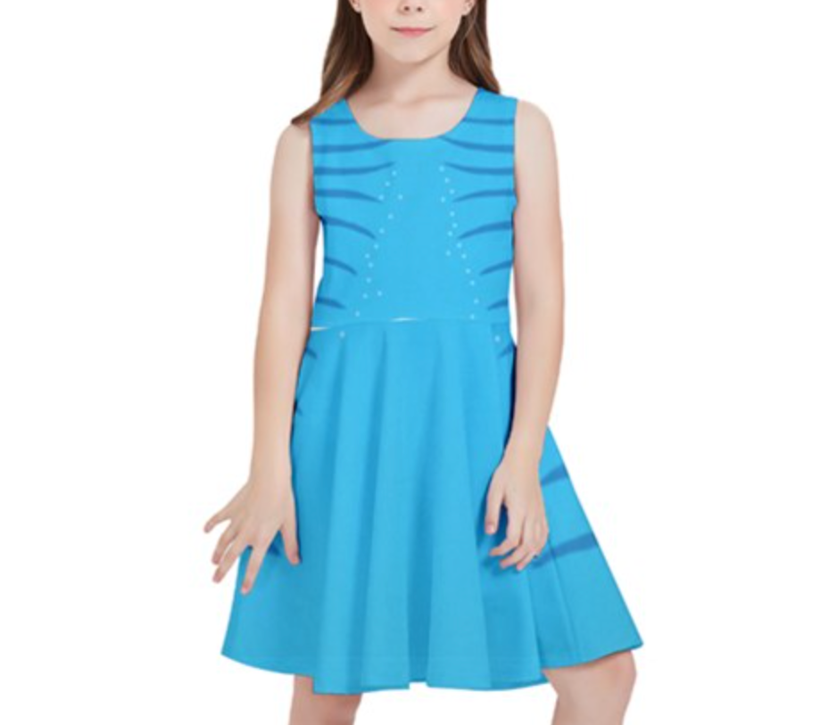 Kid's Navi Inspired Skater Dress