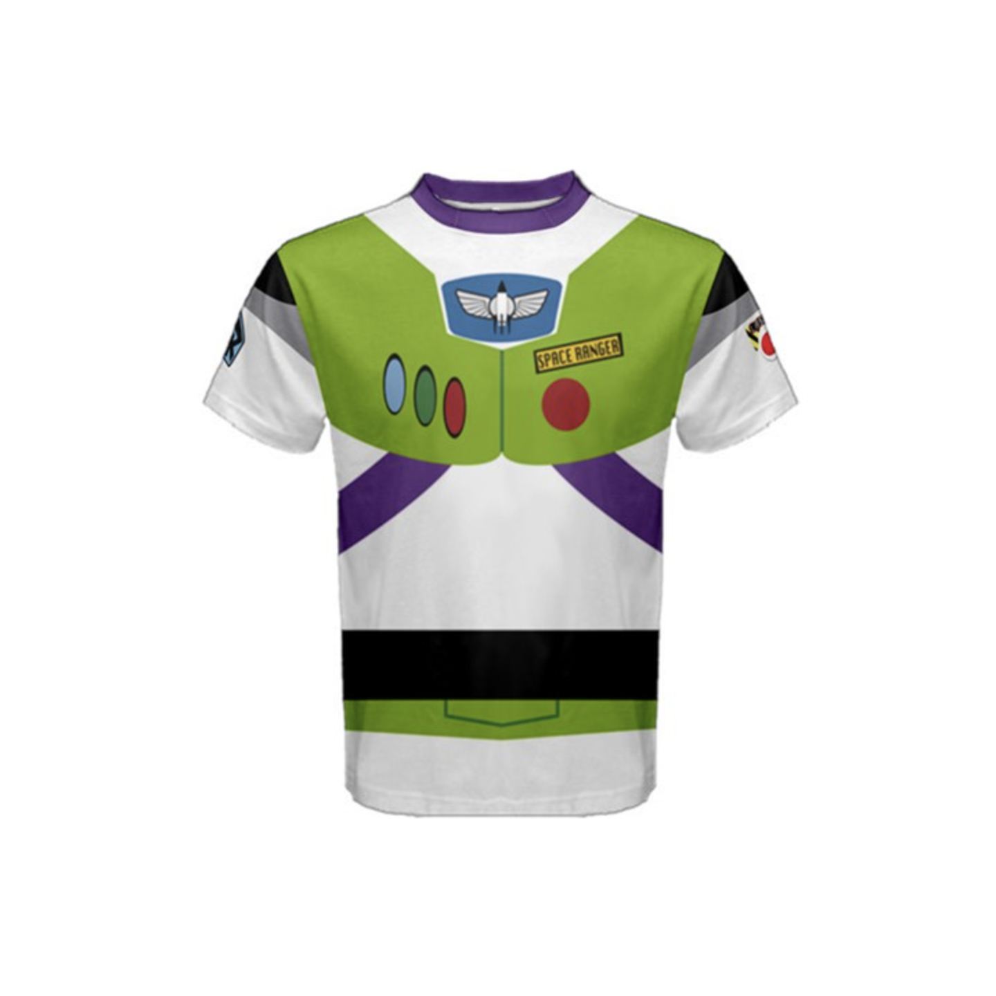 Men's Buzz Lightyear  Inspired ATHLETIC Short Sleeve Shirt