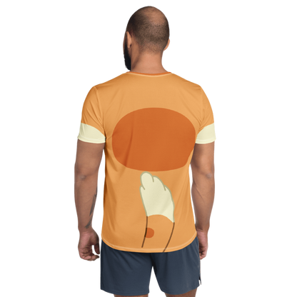 Men's Bingo Inspired ATHLETIC Short Sleeve Shirt