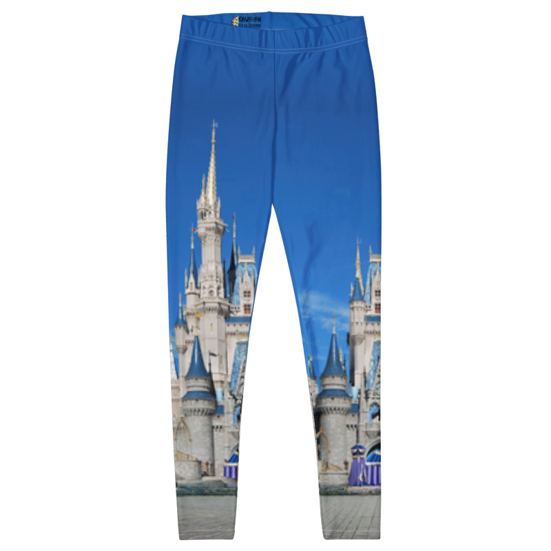 Cinderella Castle Inspired Leggings