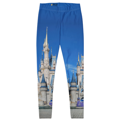 Cinderella Castle Inspired Leggings