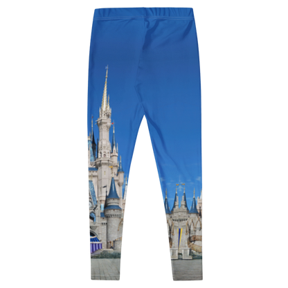 Cinderella Castle Inspired Leggings