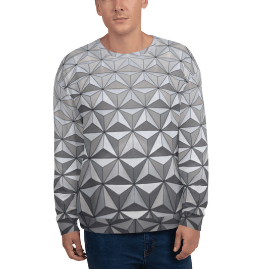 Men's Spaceship Earth Crewneck Sweatshirt