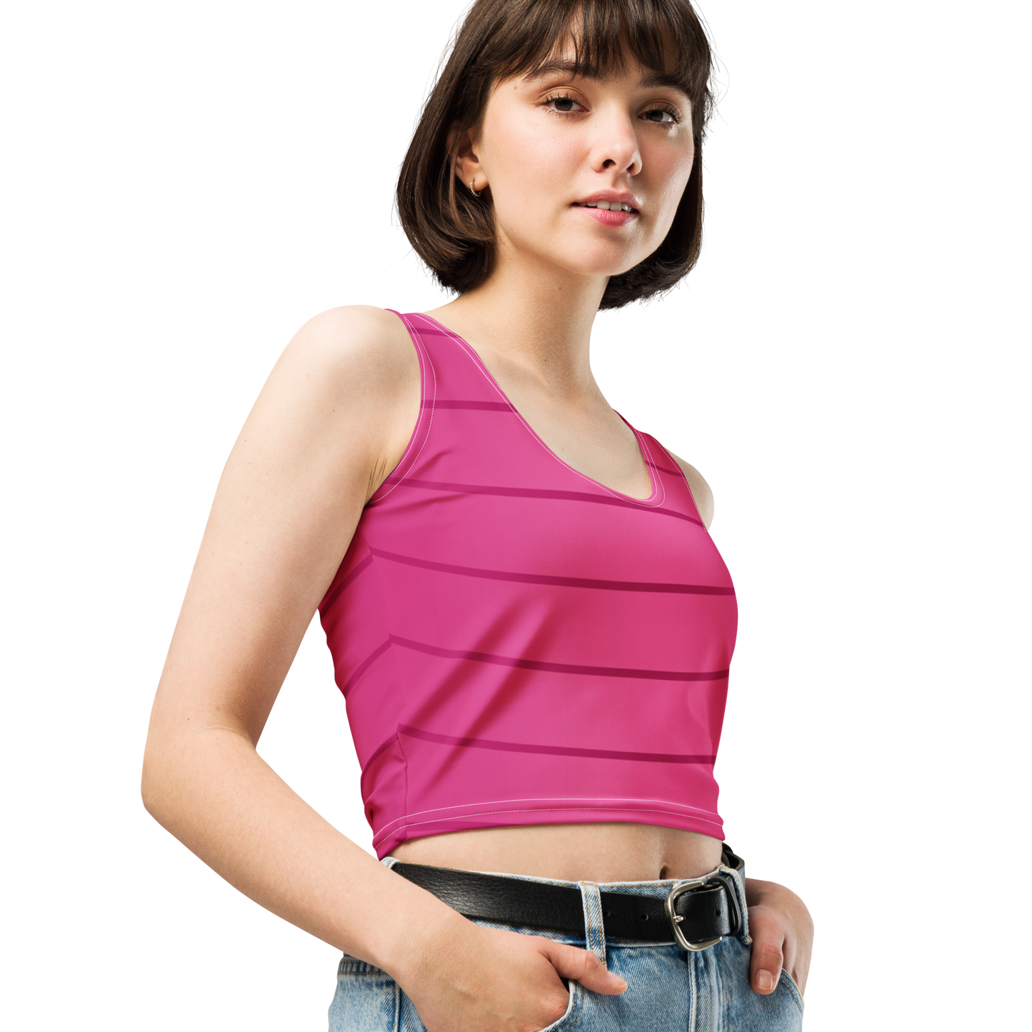 Women's Piglet Inspired Crop Top