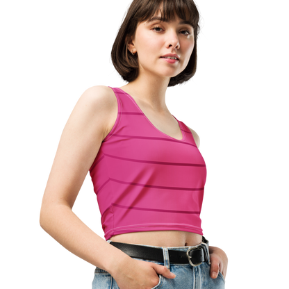 Women's Piglet Inspired Crop Top