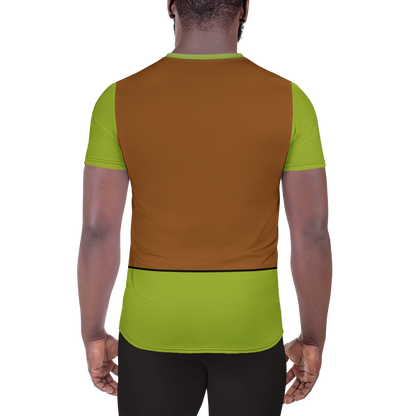 Men's Goofy Movie  Inspired ATHLETIC Short Sleeve Shirt