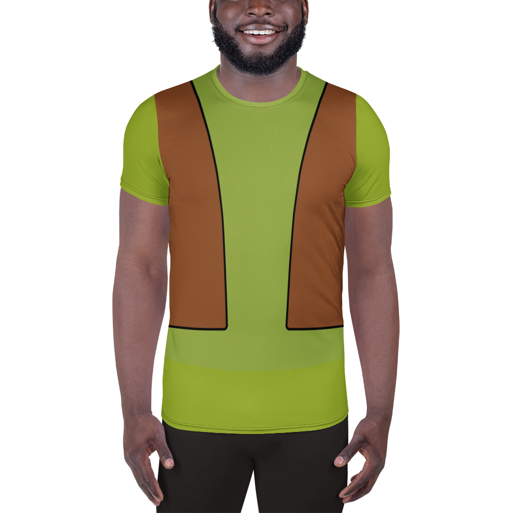 Men's Goofy Movie  Inspired ATHLETIC Short Sleeve Shirt