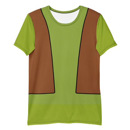 Men's Goofy Movie  Inspired ATHLETIC Short Sleeve Shirt