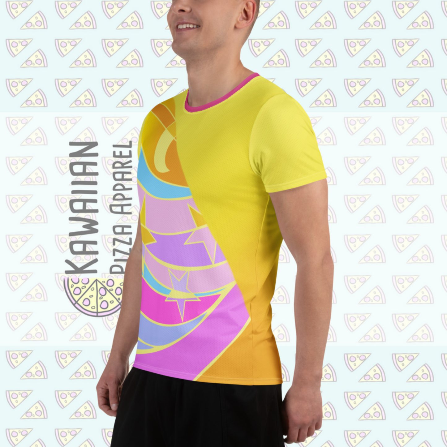 Men's Mickey 70th Anniversary Inspired ATHLETIC Short Sleeve Shirt