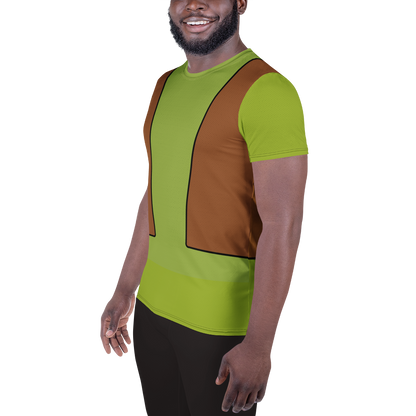 Men's Goofy Movie  Inspired ATHLETIC Short Sleeve Shirt