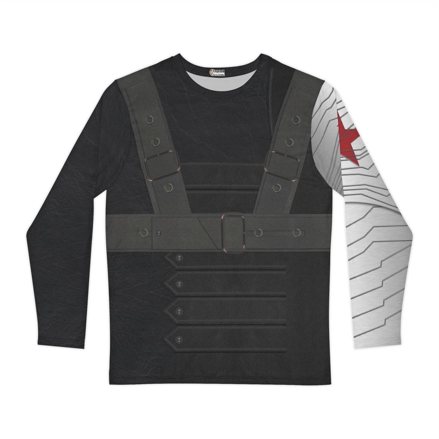 Men's Bucky Inspired Long Sleeve Shirt