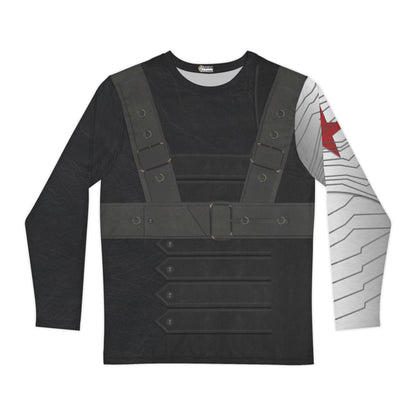 Men's Bucky Inspired Long Sleeve Shirt