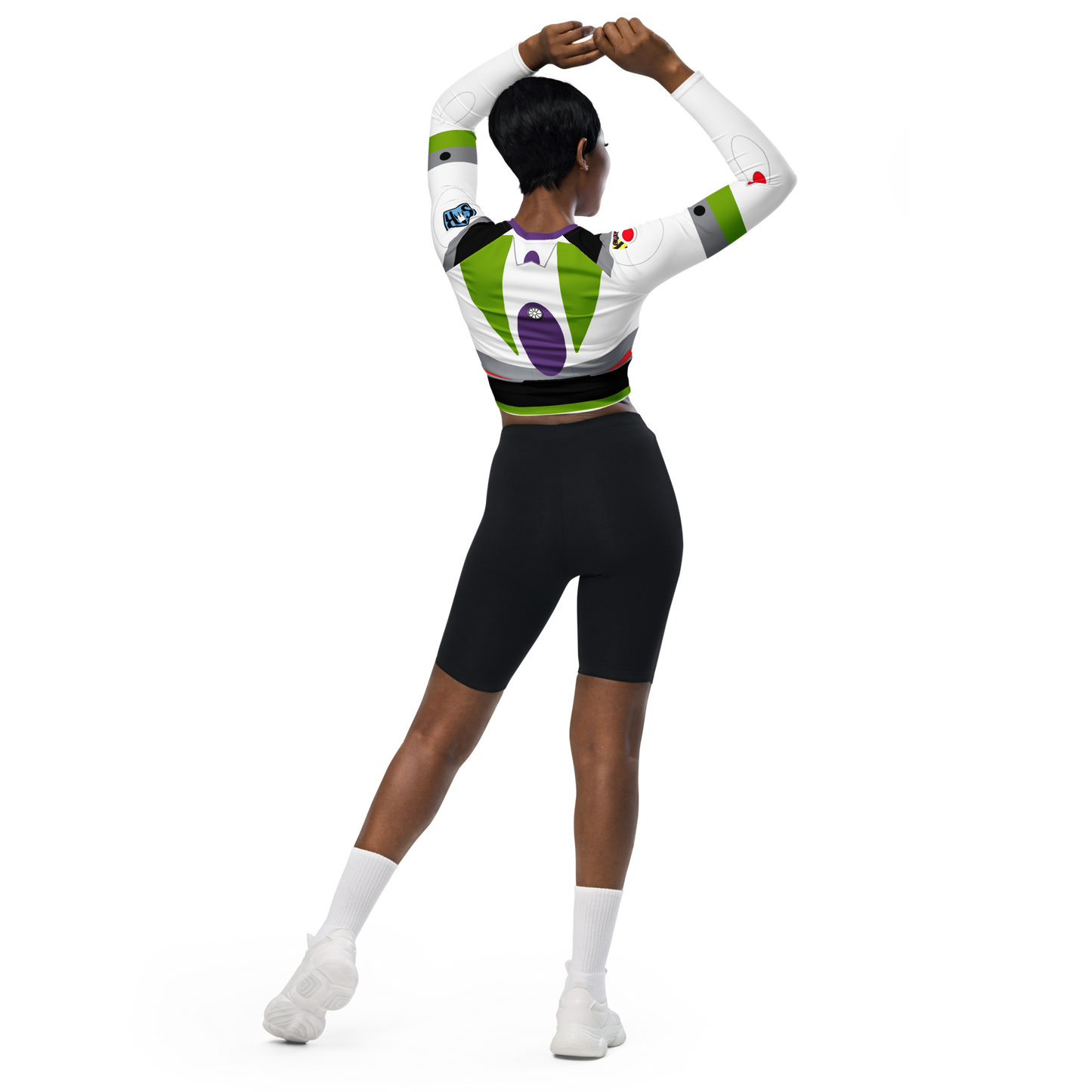 RUSH ORDER: Buzz Inspired Recycled long sleeve crop top