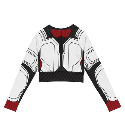 Women's Endgame Inspired Recycled long-sleeve crop top