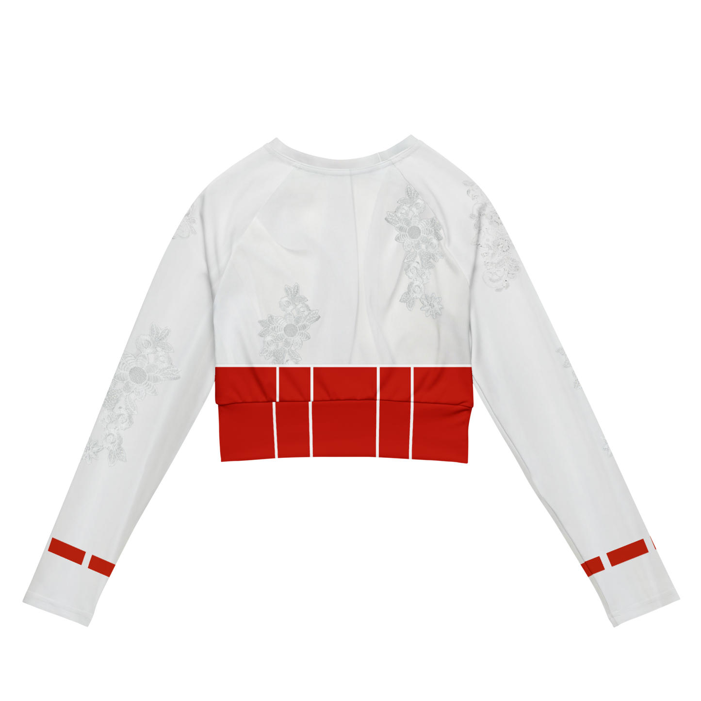 Women's Mary Poppins Inspired Recycled long-sleeve crop top