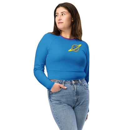 Women's Alien Inspired Recycled long-sleeve crop top