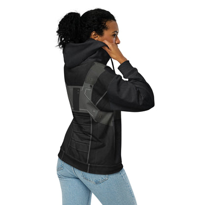 Unisex Bucky Inspired zip hoodie