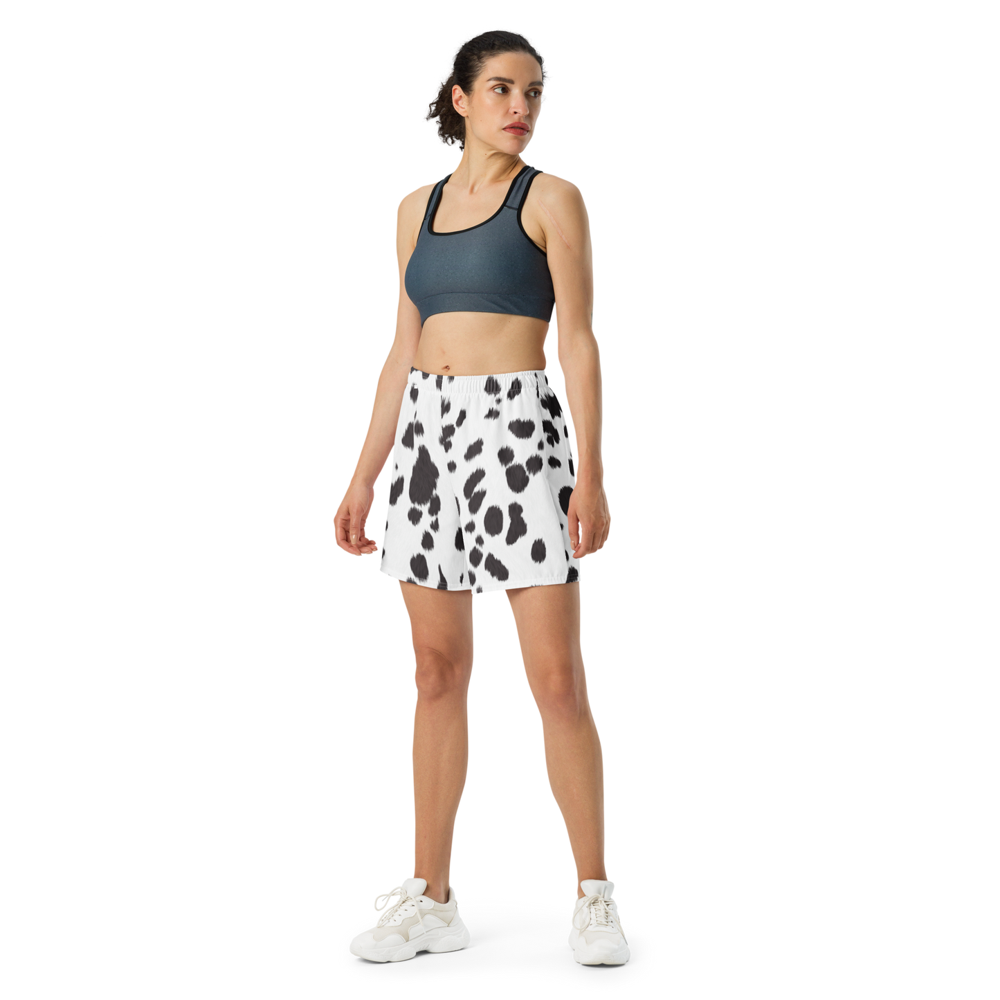 RUSH ORDER: Dalmatian inspired All-Over Print Unisex Athletic Long Shorts