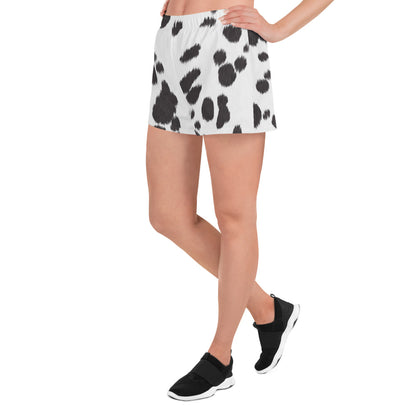 RUSH ORDER: Dalmatian Inspired All-Over Print Unisex Athletic Shorts