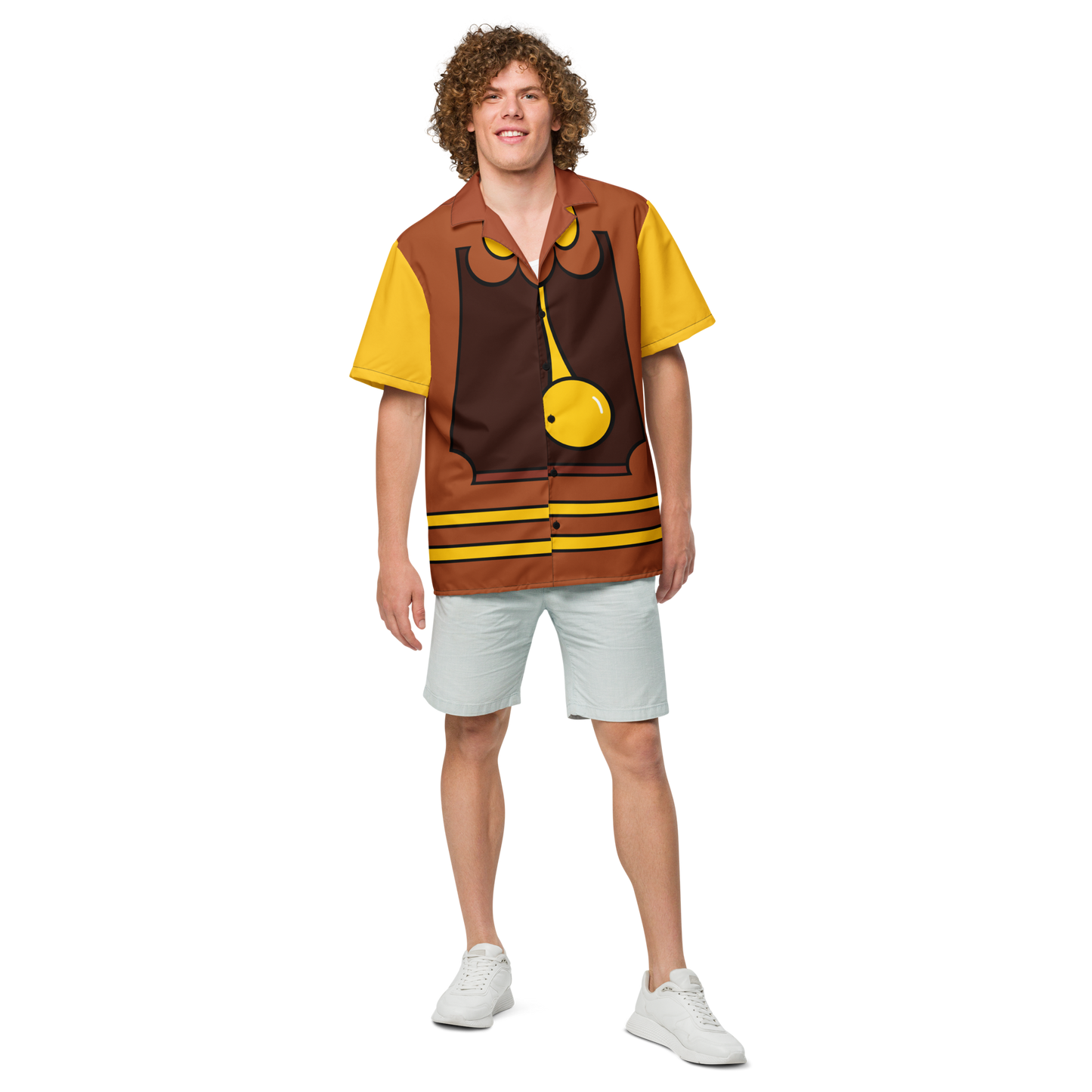 RUSH ORDER: Cogsworth Inspired Unisex button shirt