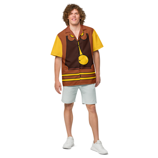RUSH ORDER: Cogsworth Inspired Unisex button shirt