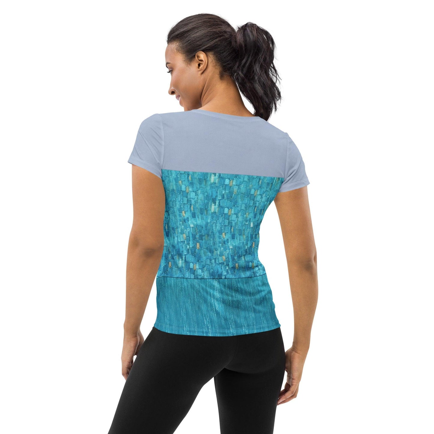 Women's Elsa   Inspired ATHLETIC Short Sleeve Shirt