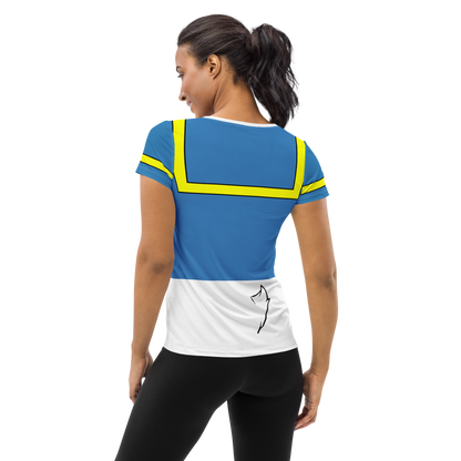 Women's Donald Inspired ATHLETIC Short Sleeve Shirt