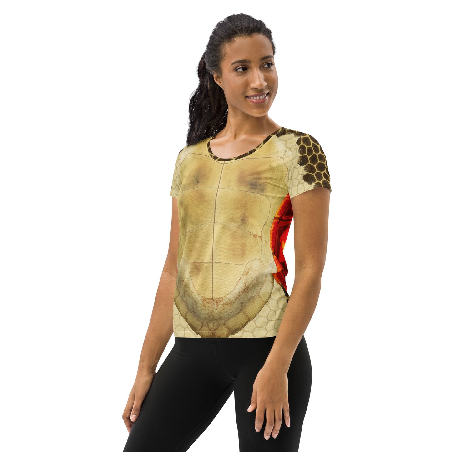 Women's Squirt Inspired ATHLETIC Short Sleeve Shirt