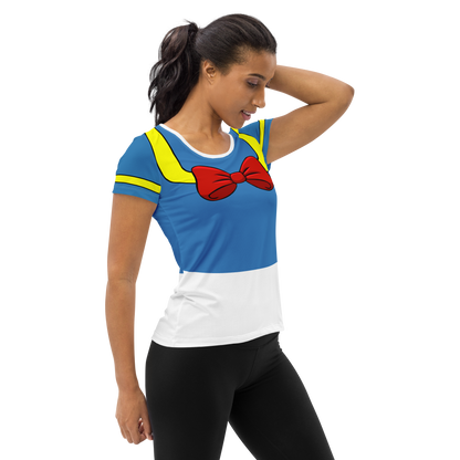 Women's Donald Inspired ATHLETIC Short Sleeve Shirt