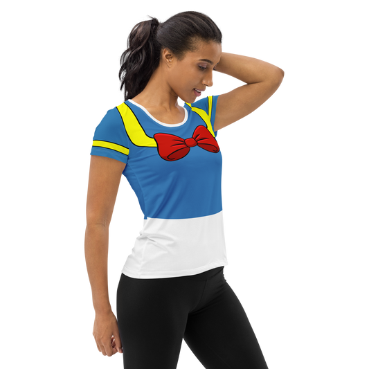 Women's Donald Inspired ATHLETIC Short Sleeve Shirt