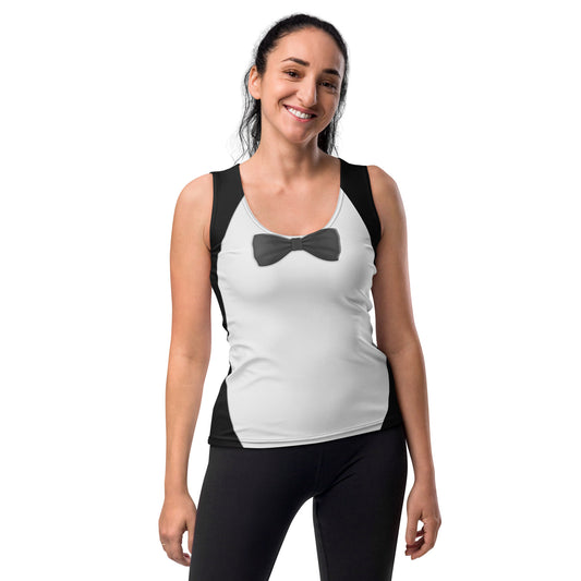 Mary Poppins Penguin Inspired Sublimation Cut & Sew Tank Top